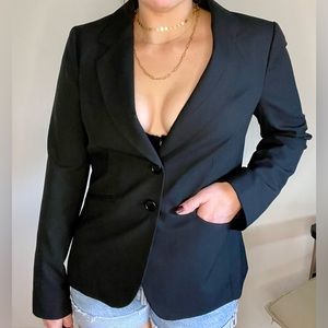 The Limited - Black Work Wear Blazer Suit Jacket